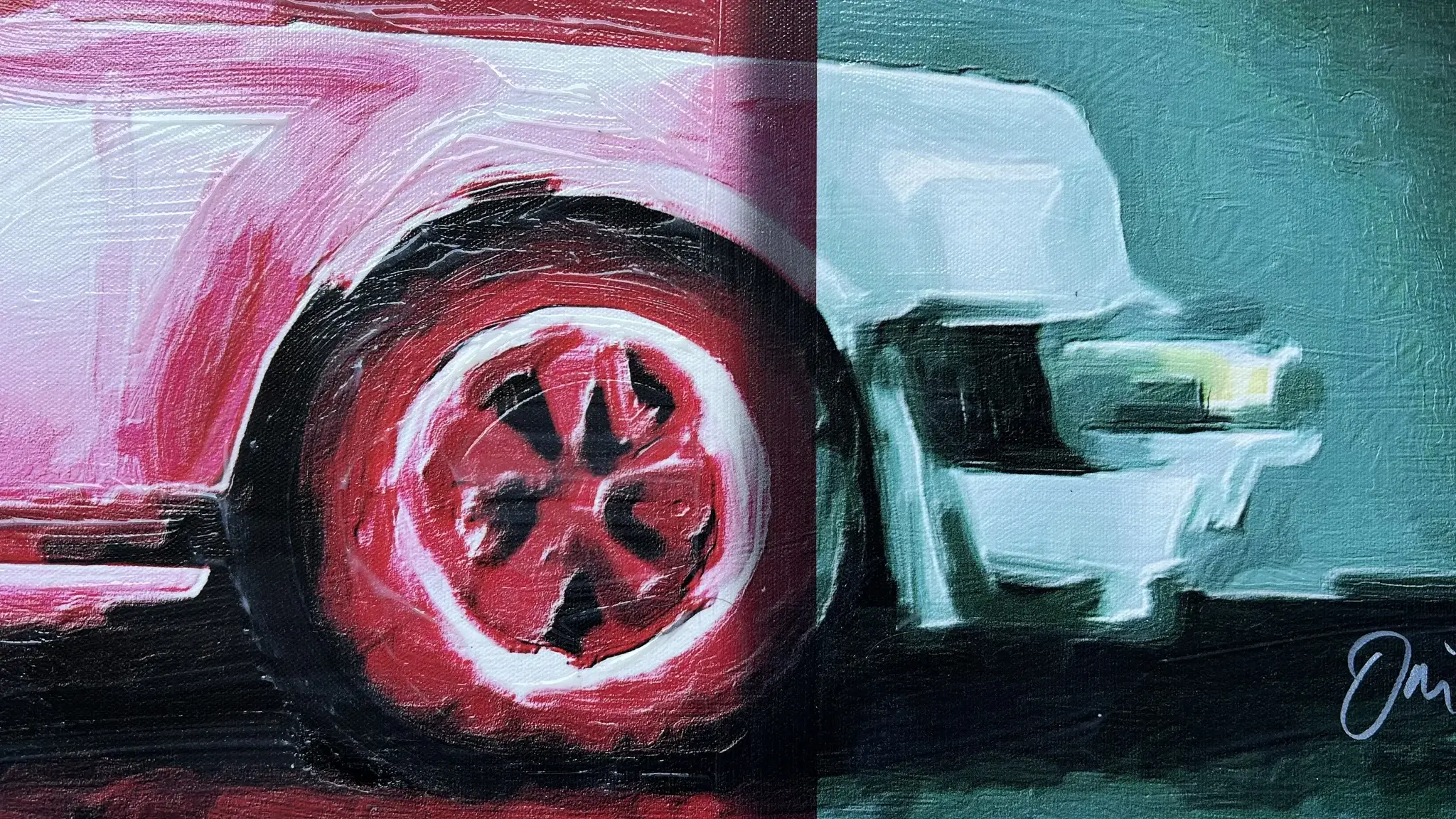 No Reserve 1975 Porsche 930 Artwork by Dave Marra | PCARMARKET